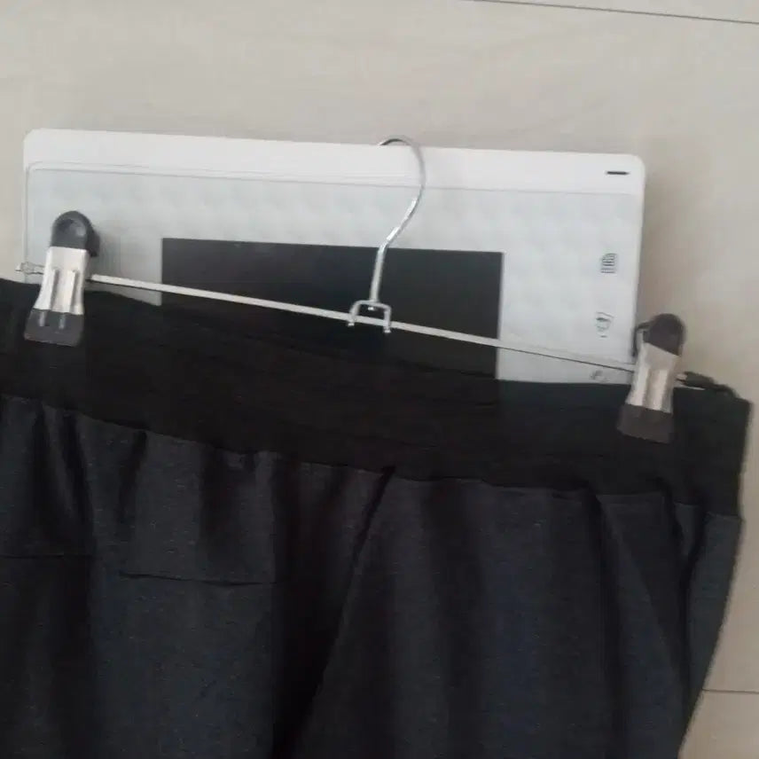 [BUNJANG] National Geographic Jogger Pants Charcoal Gray (L) / 내셔널지오그래픽 춘추용 조거 면바지 L 새상품 차콜그레이색