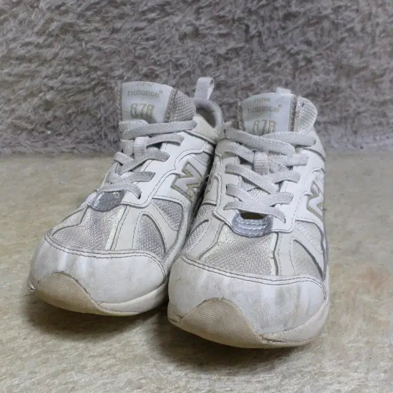 [BUNJANG] New Balance 878 Ivory Sneakers / 후루룩구제 190 뉴발란스 878 아이보리 운동화 중고 신발