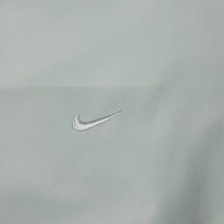 [BUNJANG] Nike Golf Half-Zip Fleece Sweatshirt / 나이키 골프 00s 라이트그레이 화이트 스우시 로고 하프집업 반집업 기모