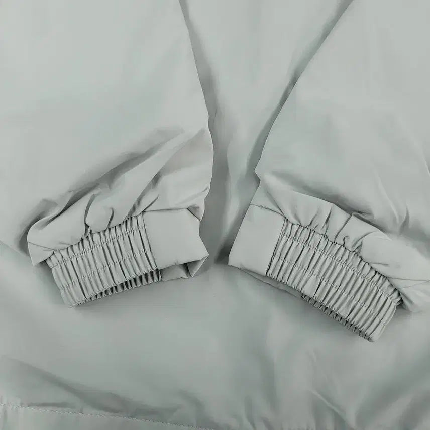 [BUNJANG] Nike Golf Half-Zip Fleece Sweatshirt / 나이키 골프 00s 라이트그레이 화이트 스우시 로고 하프집업 반집업 기모