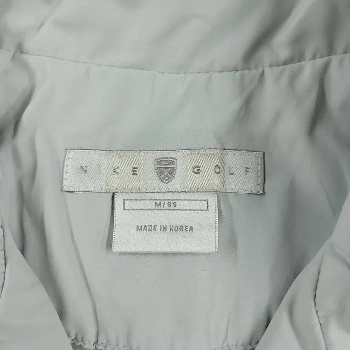[BUNJANG] Nike Golf Half-Zip Fleece Sweatshirt / 나이키 골프 00s 라이트그레이 화이트 스우시 로고 하프집업 반집업 기모