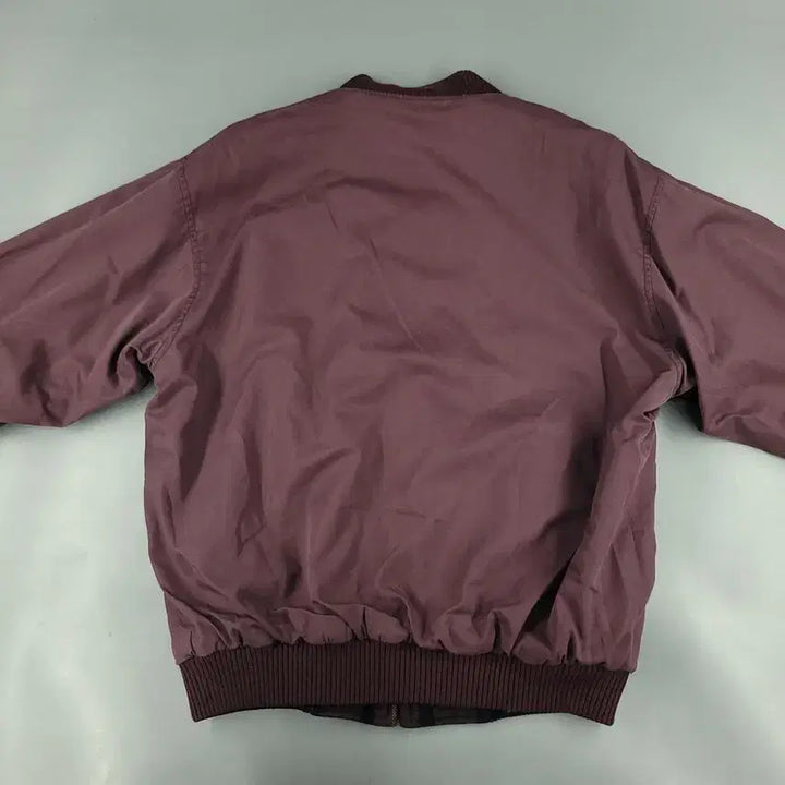 [SOLD OUT] 라코스테 서광 90s 퍼플톤 멀티컬러 스트라이프 리버시블 크록패치 울블렌
