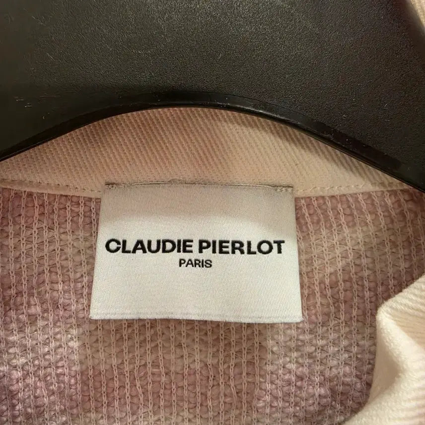[BUNJANG] CLAUDIE PIERLOT Pink Tweed Jacket (Size 55) / 7/23 끌로디피에르(CLAUDIE PIERLOT)핑크 트위드 자켓 55
