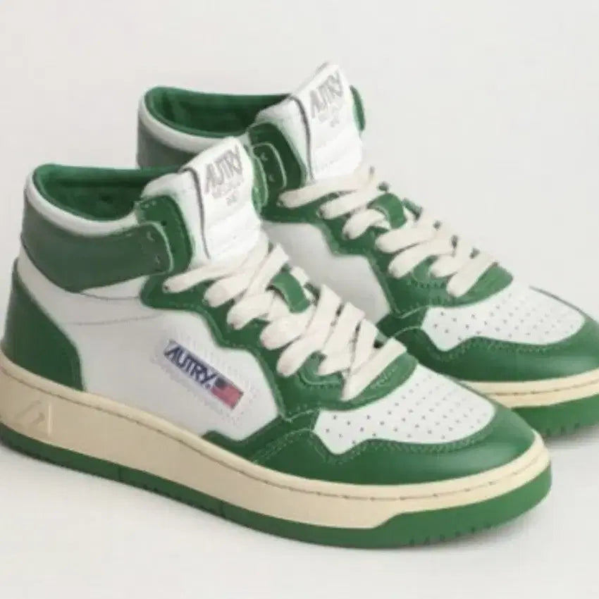 [BUNJANG] Autry Medalist Mid Green Sneakers / 오트리 메달리스트 미드 그린 36 (무료배송)