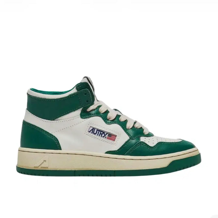 [BUNJANG] Autry Medalist Mid Green Sneakers / 오트리 메달리스트 미드 그린 36 (무료배송)