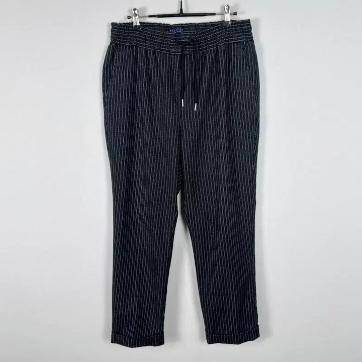 [BUNJANG] Raiden Striped Elastic Casual Pants (Men&