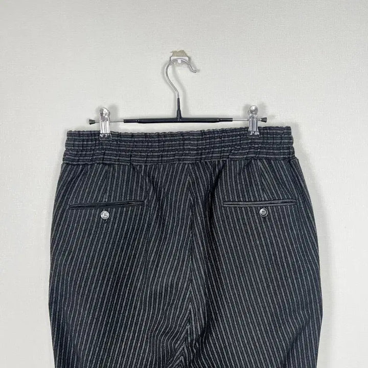 [BUNJANG] Raiden Striped Elastic Casual Pants (Men&
