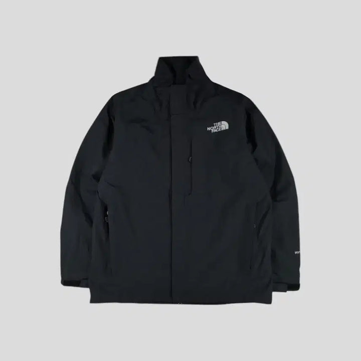 [SOLD OUT] 노스페이스 블랙 그레이 로고 체스트포켓 하이벤트 볼카노 투웨이지퍼 고프코