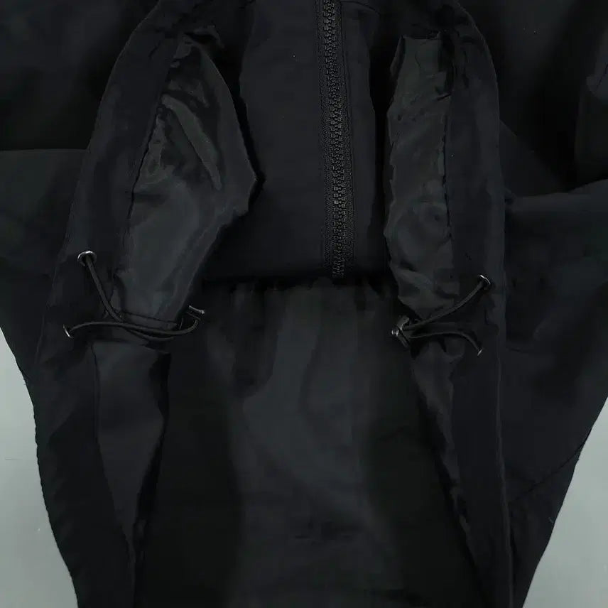 [BUNJANG] Adidas Black White Logo Climaproof Outdoor Jacket / 아디다스 블랙 화이트 로고 체스트포켓 클라이마프루프 고프코어 아웃도어 나