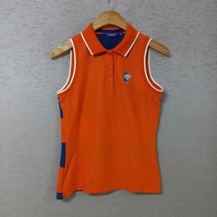 [BUNJANG] Hazzys Golf Orange Sleeveless T-shirt Women / B4-21/해지스골프 오렌지색 민소매 티셔츠 여성