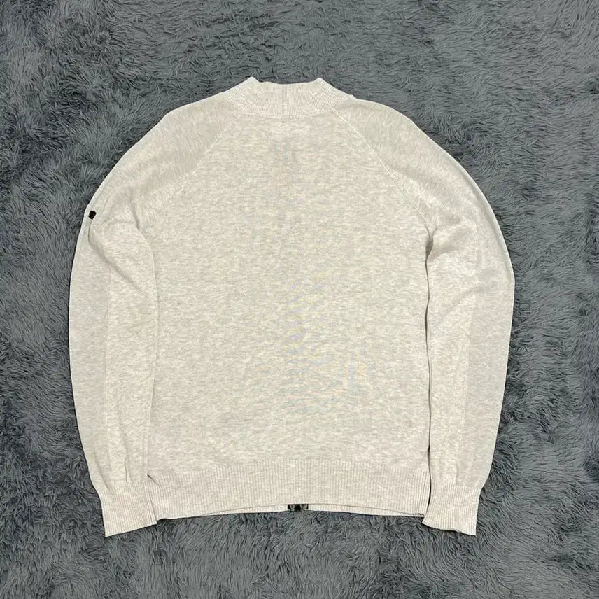 [BUNJANG] Stone Island Gray Knit Zip-up L / (정품) 스톤아일랜드 그레이 니트집업 L