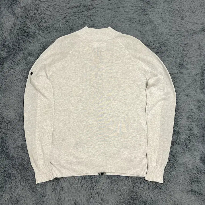 [BUNJANG] Stone Island Gray Knit Zip-up L / (정품) 스톤아일랜드 그레이 니트집업 L
