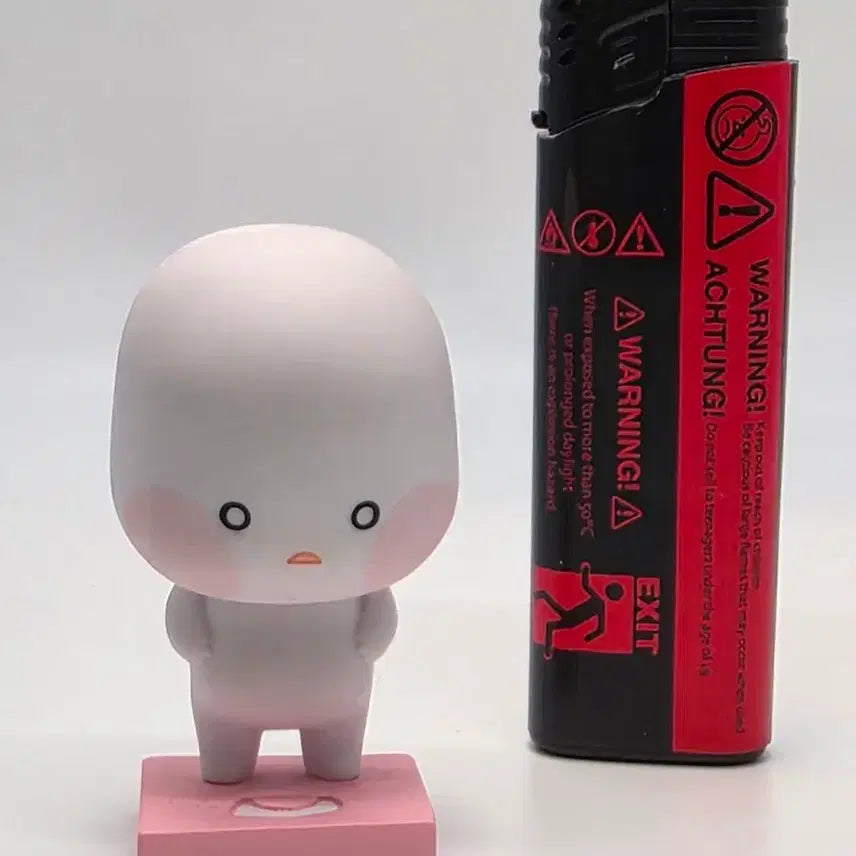 [BUNJANG] Lotte Riria Ompang Figure / 중고 롯데리아 옴팡이 체중계 피규어