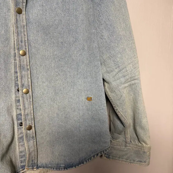 [BUNJANG] RECTO 24FW Jack Vintage Denim Shirt Set / 렉토 24FW 잭 빈티지 데님 셔츠 라이트 셋트