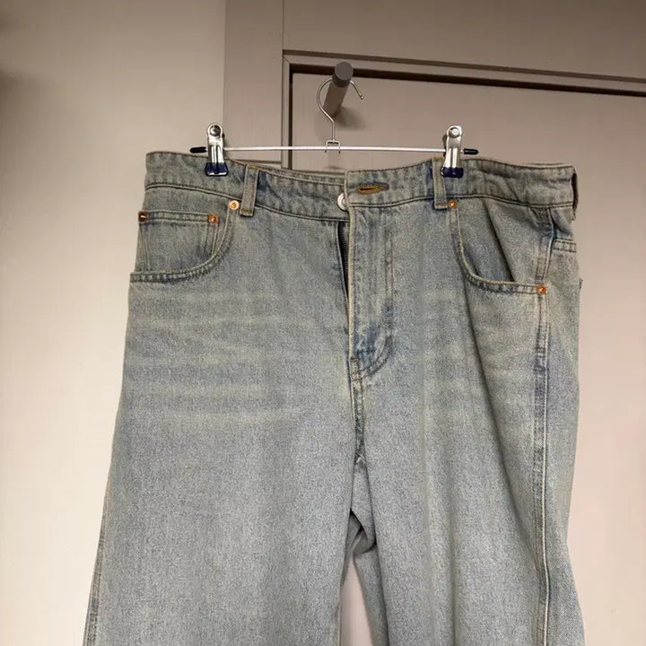 [BUNJANG] RECTO 24FW Jack Vintage Denim Shirt Set / 렉토 24FW 잭 빈티지 데님 셔츠 라이트 셋트