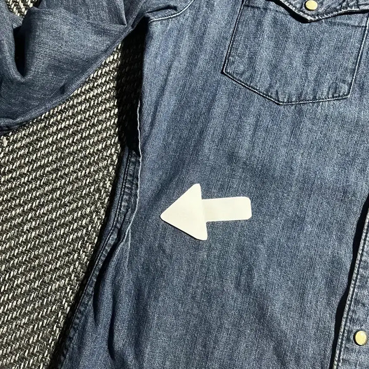 [SOLD OUT] [L] GIORDANO 지오다노 데님 셔츠