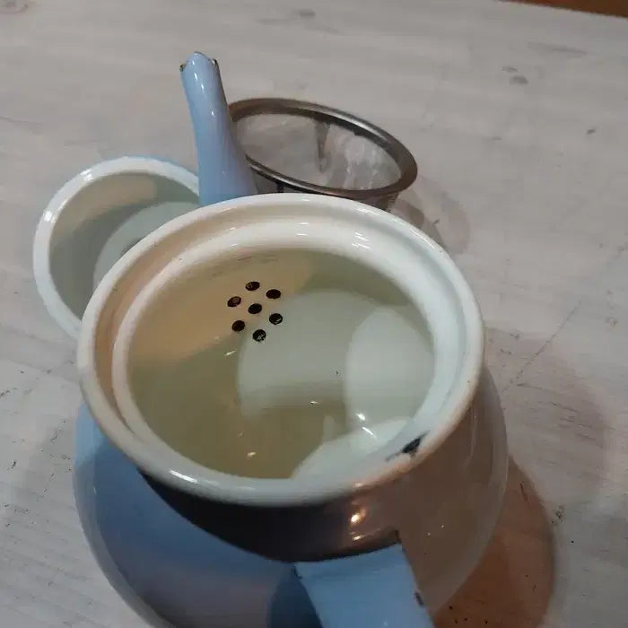 [BUNJANG] 1970s Japanese Enamel Teapot and Teacups Set / 1970 일본 법랑 찻주전자 외