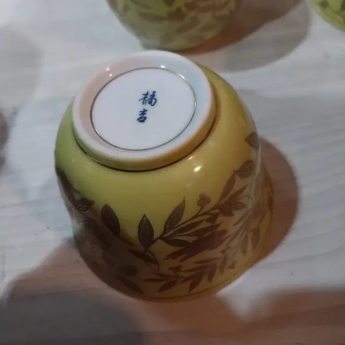 [BUNJANG] 1970s Japanese Enamel Teapot and Teacups Set / 1970 일본 법랑 찻주전자 외