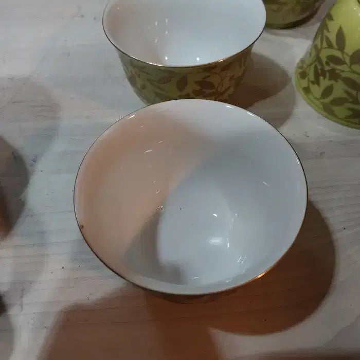 [BUNJANG] 1970s Japanese Enamel Teapot and Teacups Set / 1970 일본 법랑 찻주전자 외