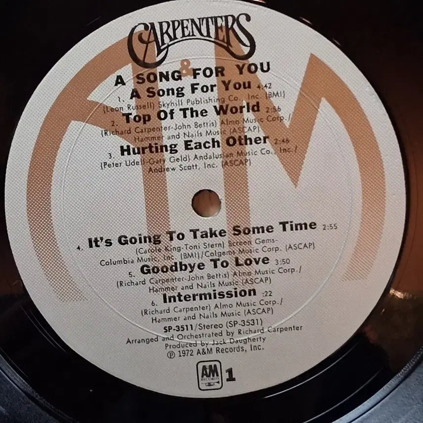 [SOLD OUT] 민트급 카펜터스 (CARPENTERS) LP  할인