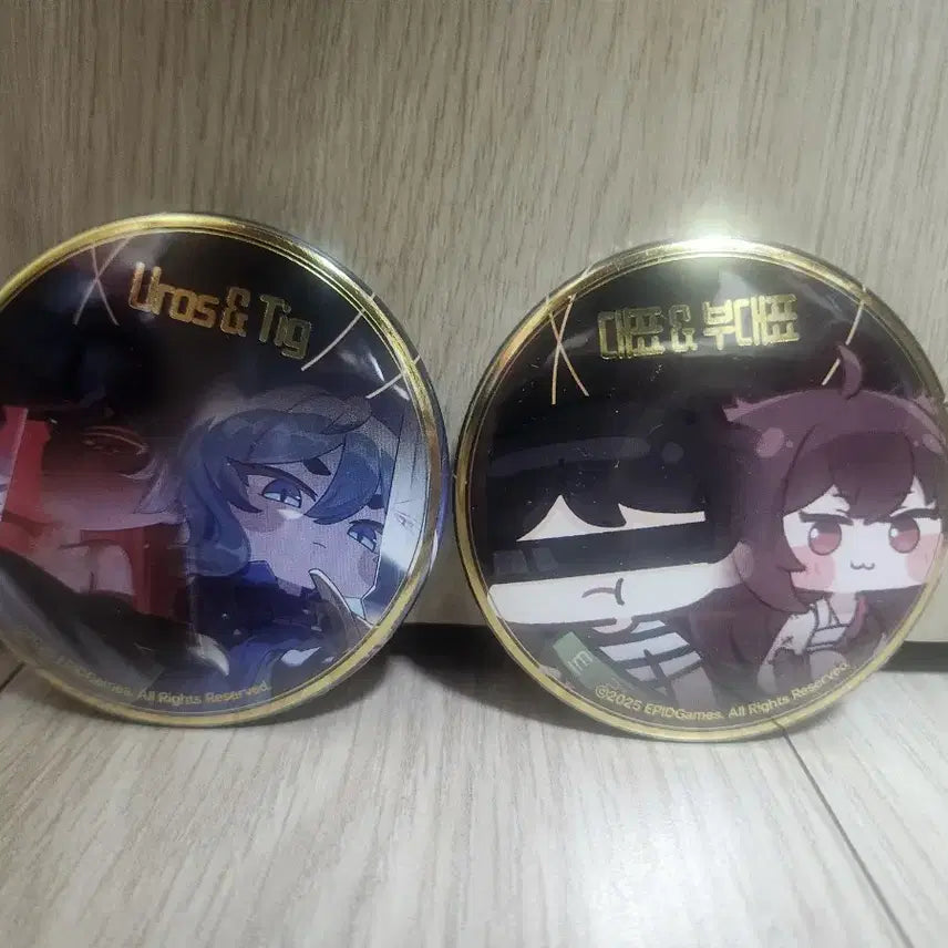 [SOLD OUT] 트릭컬 2주년 운동회 특전 티그,우로스,대표님,유미 캔뱃지 일괄