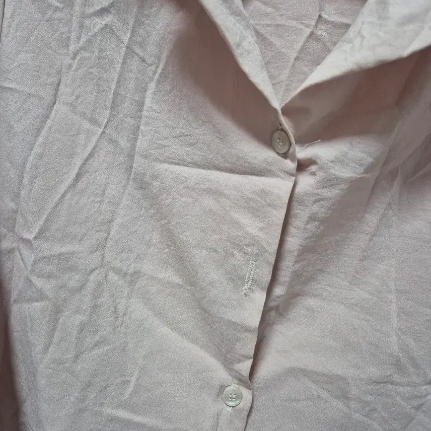 [BUNJANG] Beige Long Sleeve Shirt / 베이지 긴팔 셔츠