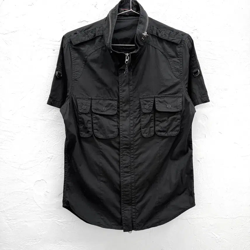 [SOLD OUT] nationality+name=grosbec 반팔 집업 자켓