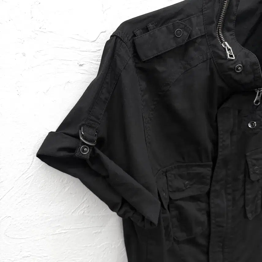 [SOLD OUT] nationality+name=grosbec 반팔 집업 자켓