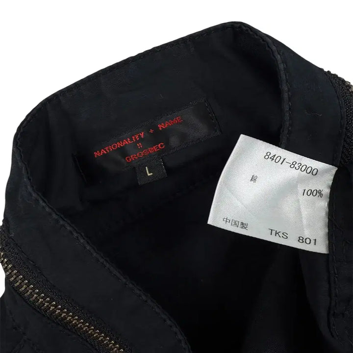 [SOLD OUT] nationality+name=grosbec 반팔 집업 자켓