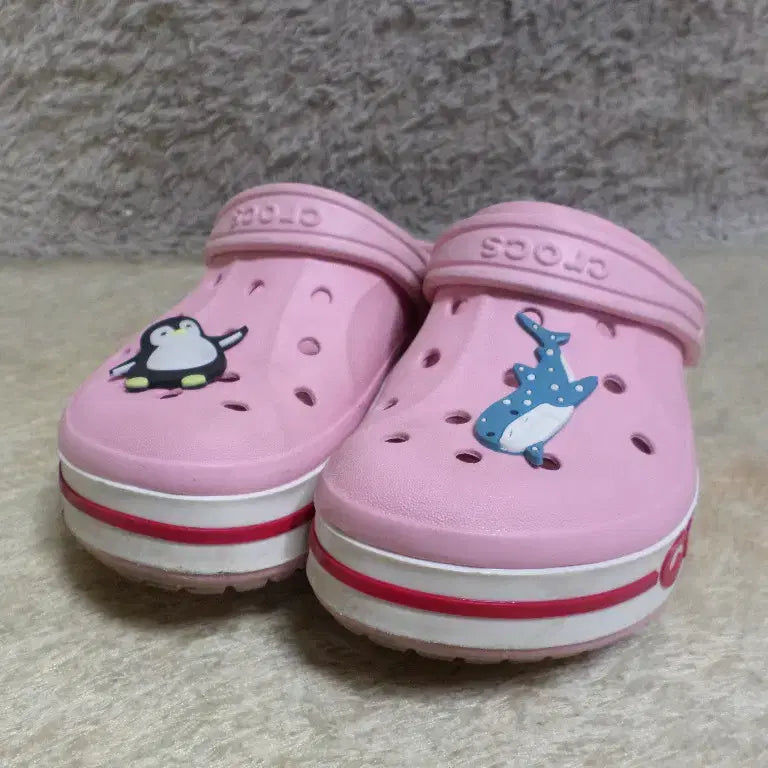 [BUNJANG] Crocs Pink Kids&