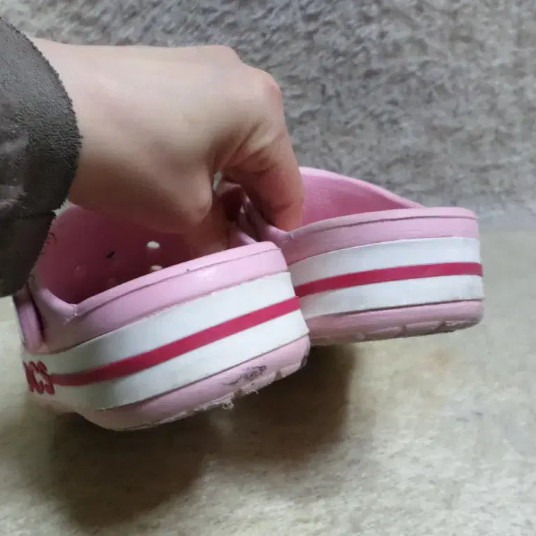[BUNJANG] Crocs Pink Kids&