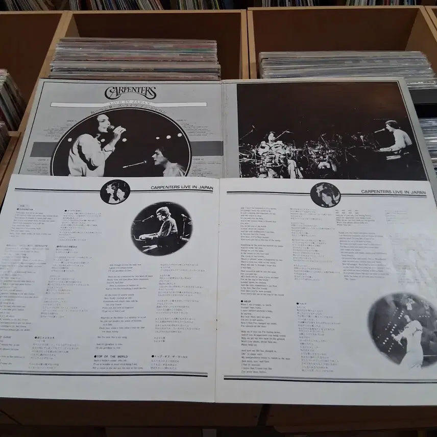 [SOLD OUT] 소장가치 카펜터즈 Live In Japan 더블 LP