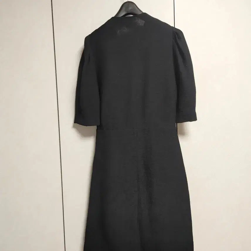 [SOLD OUT] 산드로 플리츠 러플 원피스