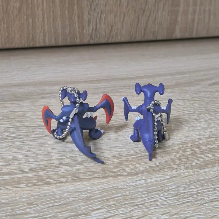 [BUNJANG] Pokemon Garchomp Mega Evolution Figure Strap Set / 급처) 포켓몬 피규어 스트랩 가챠 한카리아스 메가진화세트