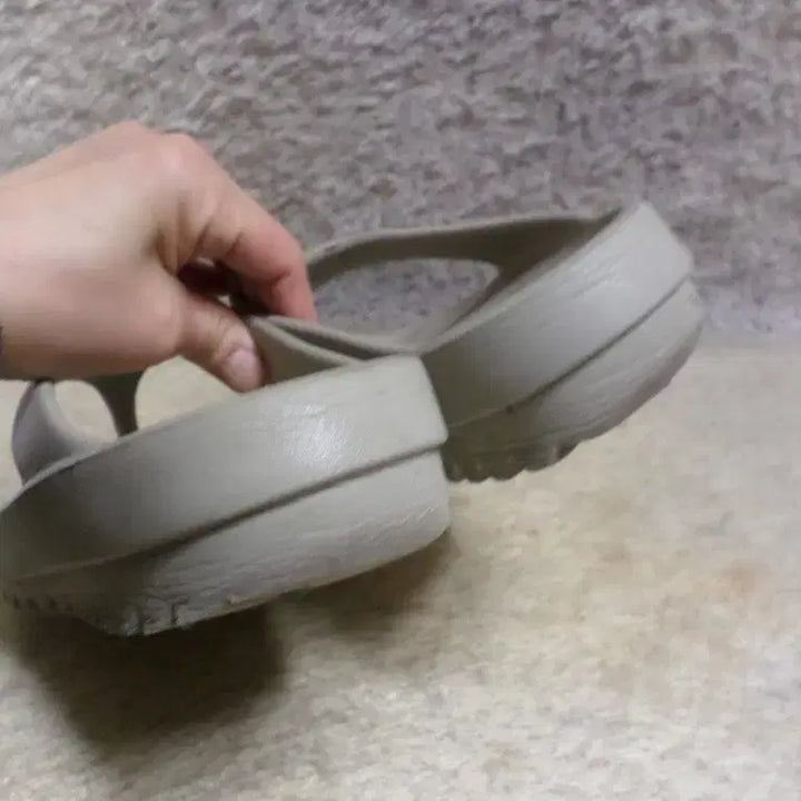 [BUNJANG] The North Face Flip-Flop Sandals / 후루룩구제 240 노스페이스 쪼리 플리플랍 샌들 슬리퍼 중고 신발