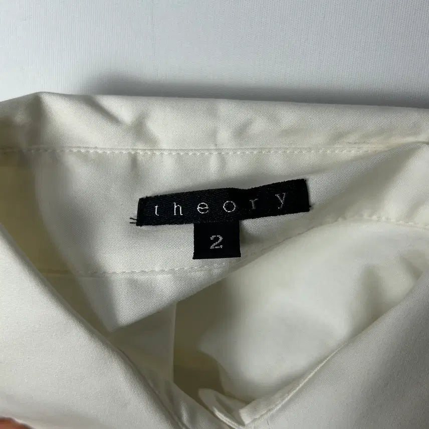 [BUNJANG] Theory Minimalist White Shirt / [theory] 띠어리 미니멀 화이트 셔츠