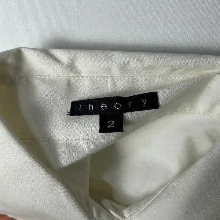 [BUNJANG] Theory Minimalist White Shirt / [theory] 띠어리 미니멀 화이트 셔츠