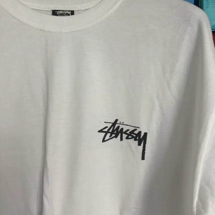 [BUNJANG] Stussy Big Link Short Sleeve T-shirt White / [XL]스투시 빅 링크 반팔 티셔츠 화이트