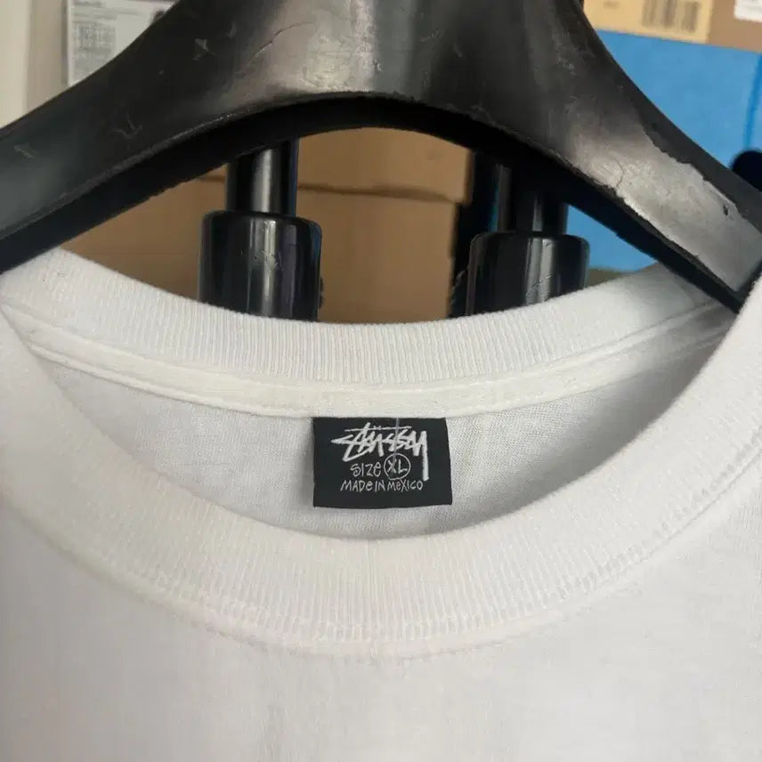 [BUNJANG] Stussy Big Link Short Sleeve T-shirt White / [XL]스투시 빅 링크 반팔 티셔츠 화이트