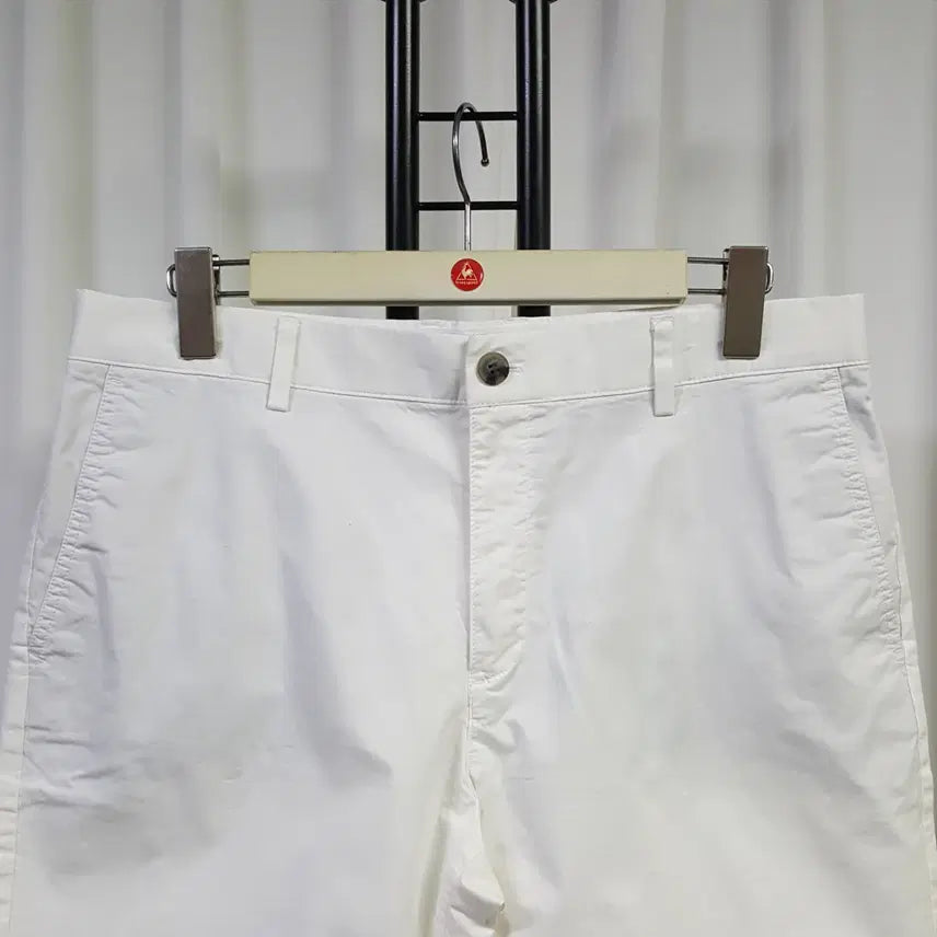 [SOLD OUT] 라코스테 남성 반바지 화이트 35인치 오일장
