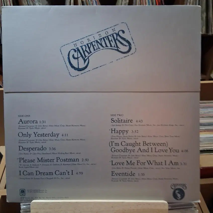 [SOLD OUT] 민트급 소장가치 The Carpernters 카펜터스 LP