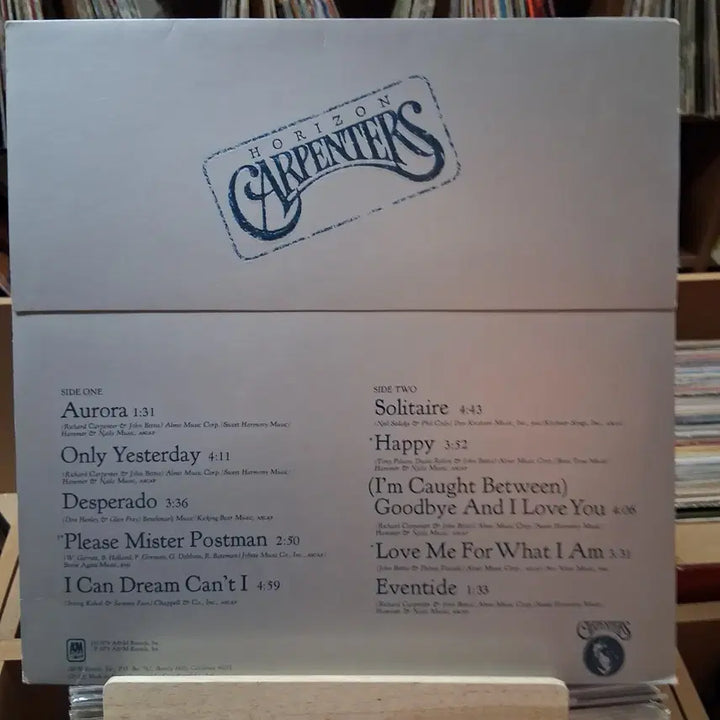 [SOLD OUT] 민트급 소장가치 The Carpernters 카펜터스 LP