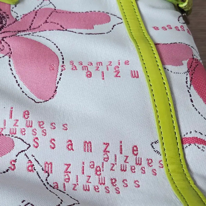 [SOLD OUT] (미사용) 플라워 패턴 패브릭 숄더백