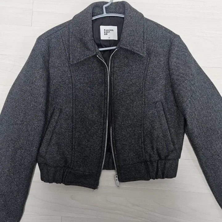 [BUNJANG] 8 Seconds Wool Blend Stand Collar Short Coat / 에잇세컨즈 자켓
