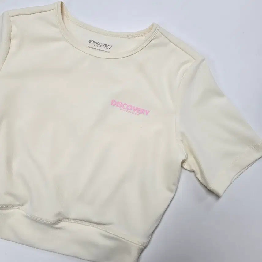 [BUNJANG] Discovery Crop Ivory Top / 90 디스커버리 크롭 아이보리 상의