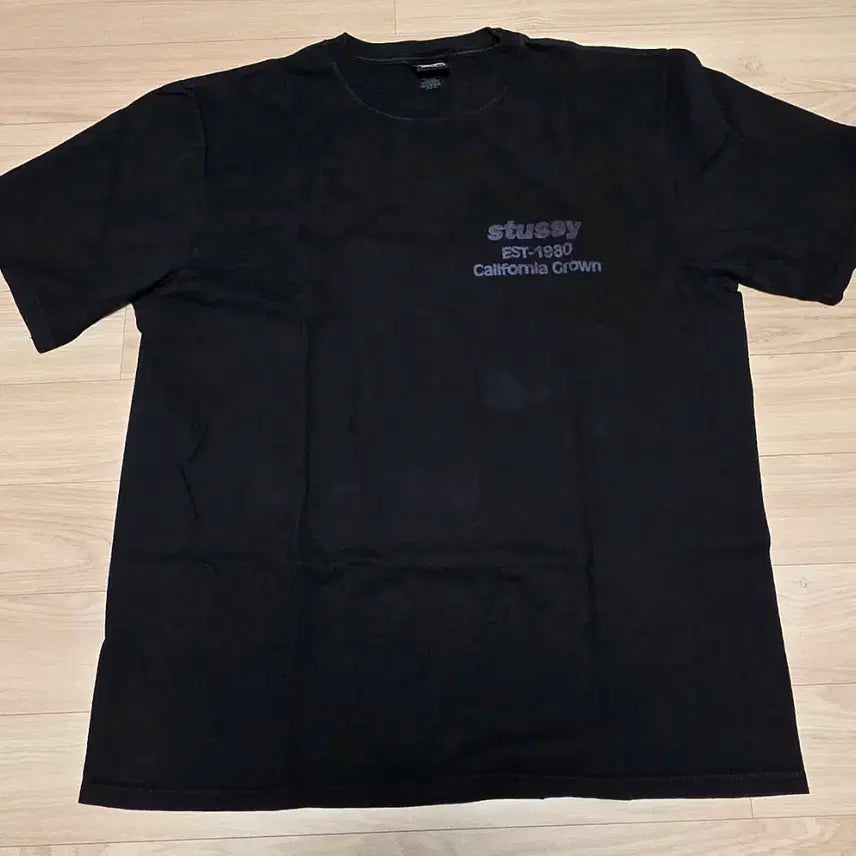 [SOLD OUT] 스투시 반팔 블랙 L