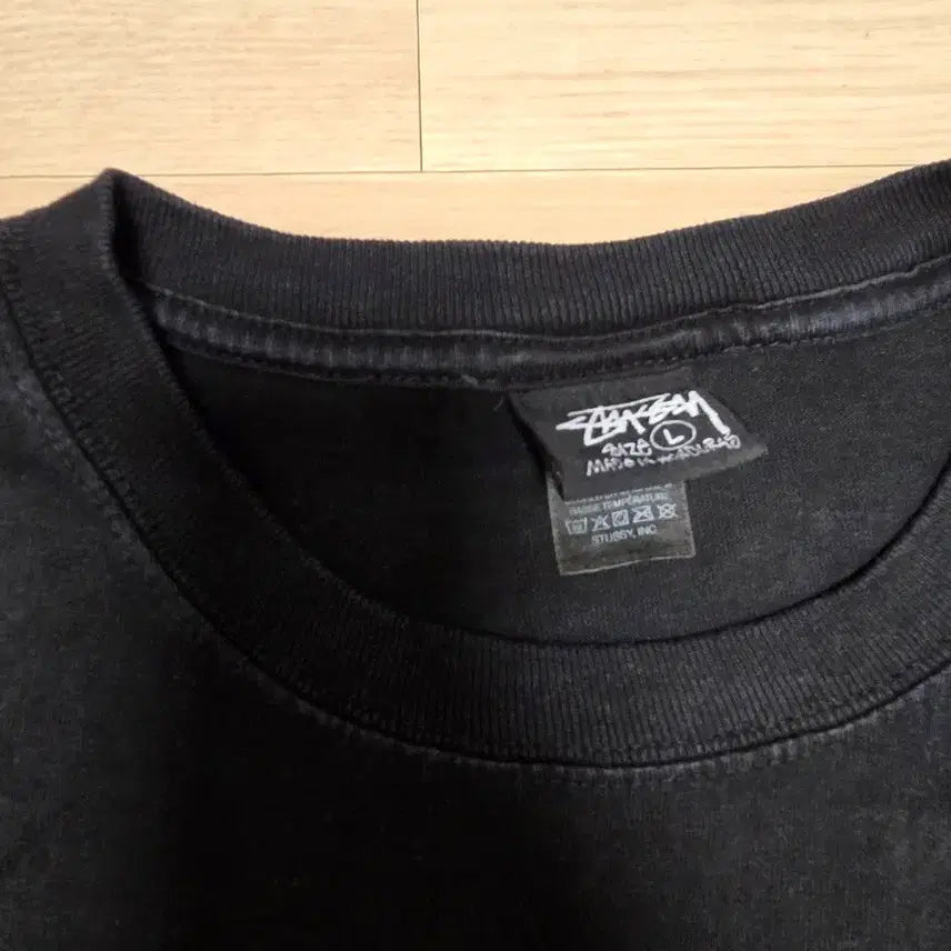 [SOLD OUT] 스투시 반팔 블랙 L