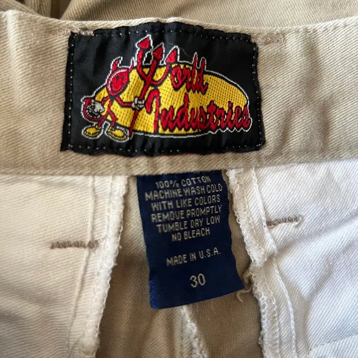 [BUNJANG] World Industries 00s Cargo Shorts / 빈티지 00s World Industries 카고 쇼츠