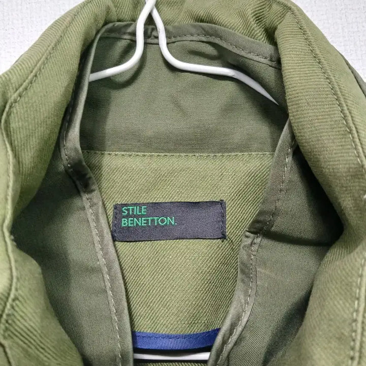 [BUNJANG] Benetton Khaki Field Jacket / 베네통 카키색 야상 점퍼