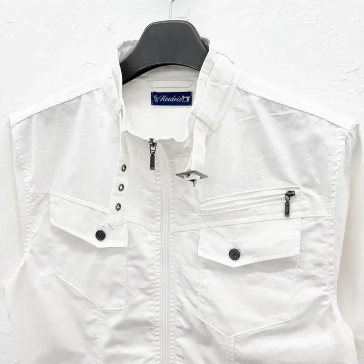 [SOLD OUT] needrie 반팔 집업 자켓